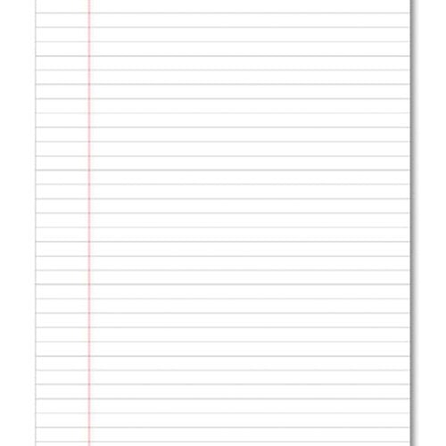 Hamelin Exercise Book 8mm Lined 80 Page A4 Pink (Pack of 50) 100100985