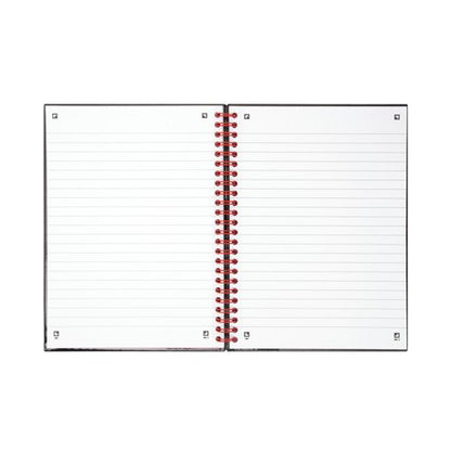 Black n' Red Wirebound Recycled Polypropylene Notebook 140 Pages A5 (Pack of 5) 100080221