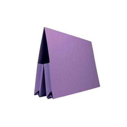 Exacompta Guildhall Double Pocket Legal Wallet Foolscap Mauve (Pack of 25) 37214