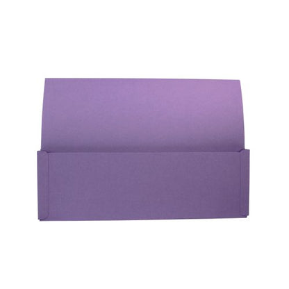 Exacompta Guildhall Double Pocket Legal Wallet Foolscap Mauve (Pack of 25) 37214