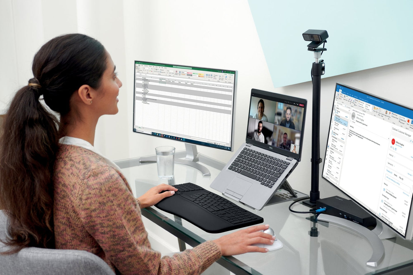 Kensington Desk Stand A1000 C Clamp K87654WW