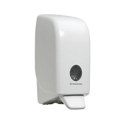 Aquarius Manual Hand Cleanser Dispenser for 1L Refills White 6948