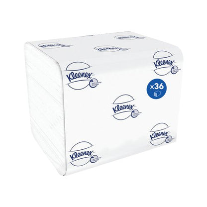 Kleenex Folded Toilet Tissue 2-Ply 200 Sheets Pack of 36 8408