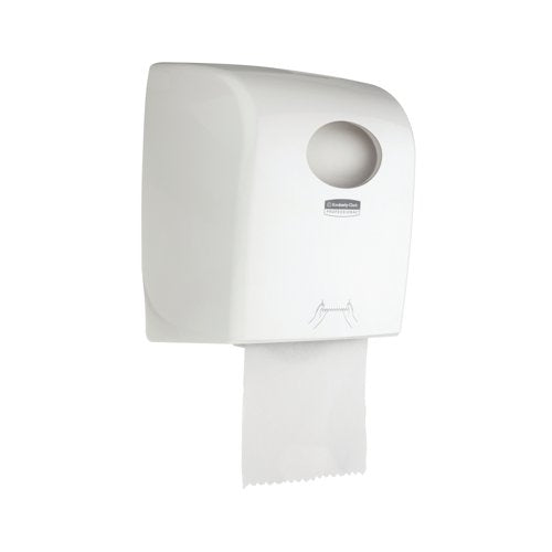 Aquarius Rolled Hand Paper Towel Dispenser White 7375