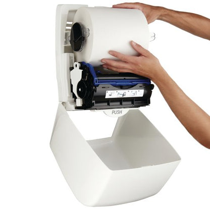 Aquarius Rolled Hand Paper Towel Dispenser White 7375