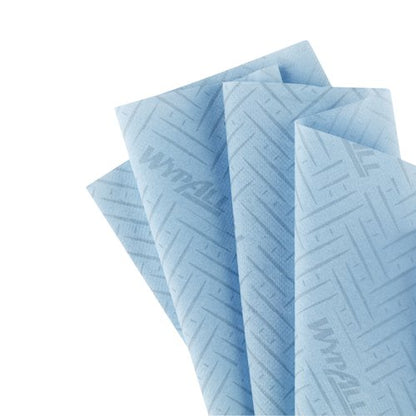 Wypall L10 Food and Hygiene Paper Roll 1-Ply x430 Blue Pack of 6 6223