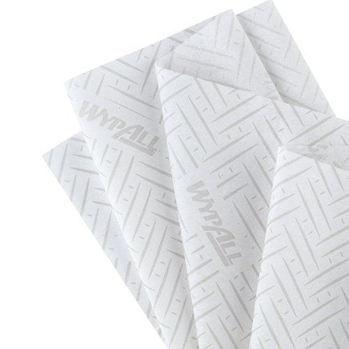 Wypall L10 Food/Hygiene Wiping Paper 1-Ply x800 White Pack of 6 7256
