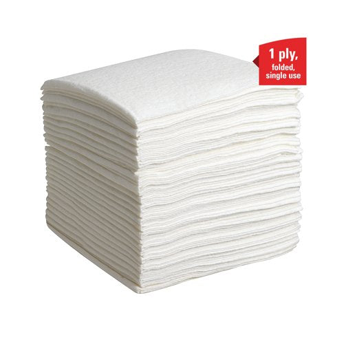 Wypall L40 Extra Absorbent Paper Wipes 1-Ply x56 White Pack of 18 7471