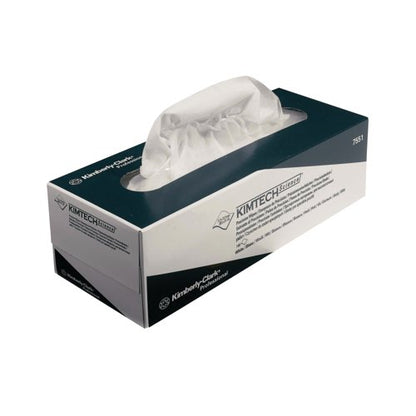 Kimtech Science Precision Wipes 1-Ply x198 Wipes White Pack of 15 7551