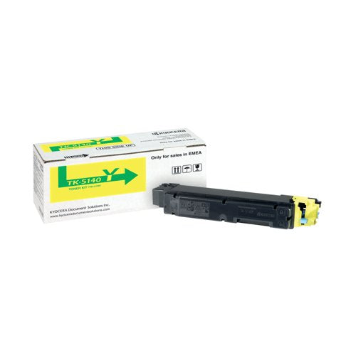 Kyocera TK-5140Y Toner Cartridge Yellow TK-5140Y