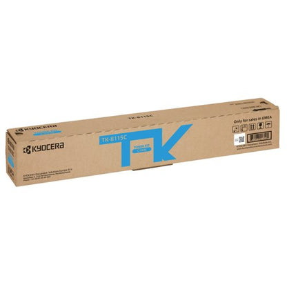 Kyocera TK-8115C Toner Cartridge Cyan TK-8115C