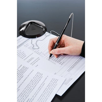 Q-Connect Reception Pen with Chain and Base KF00233
