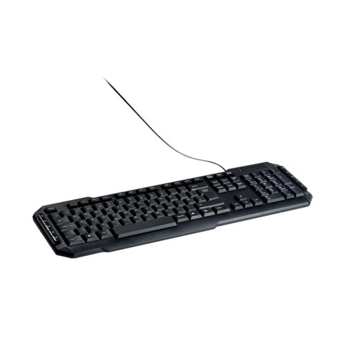 Q-Connect Economy Wired Keyboard Black KF00779