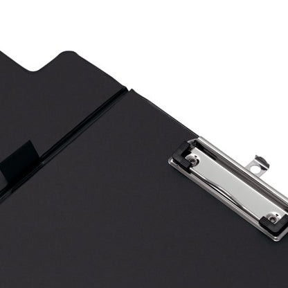 Q-Connect PVC Foldover Clipboard A4 Black KF01300