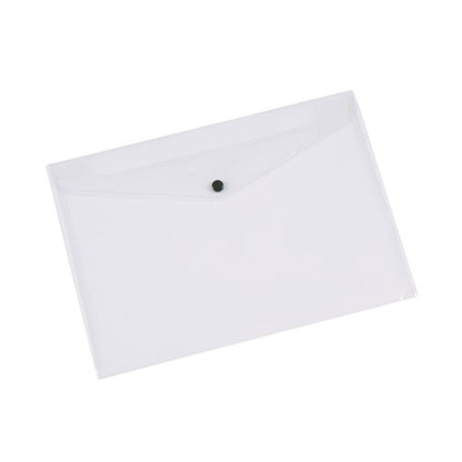 Q-Connect Polypropylene Document Folder A5 Clear (Pack of 12) KF02470