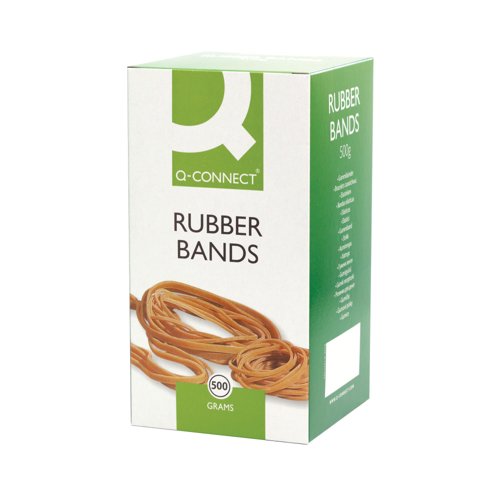 Q-Connect Rubber Bands No.63 76.2 x 6.3mm 500g KF10548
