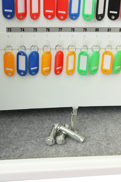 Phoenix Cygnus Key Deposit Safe 500 Hook Electronic Lock White KS0035E