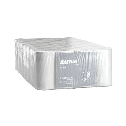 Katrin Plus 3-Ply Toilet Paper Roll 180 Sheets 7x8 (Pack of 56) 87709