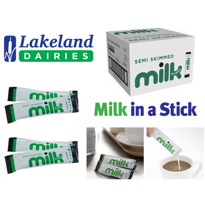 Lakeland Semi Skimmed Milk in a Stick 10ml (Pack of 240) - UK BUSINESS SUPPLIES