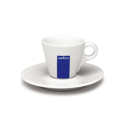 Lavazza Branded Espresso Cup and Saucer Set