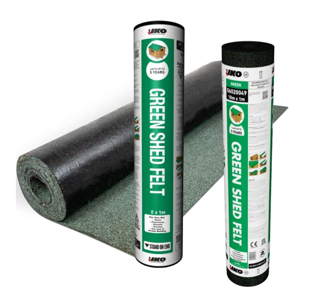 IKO Waterproofing Shed Felt - 8 X 1M