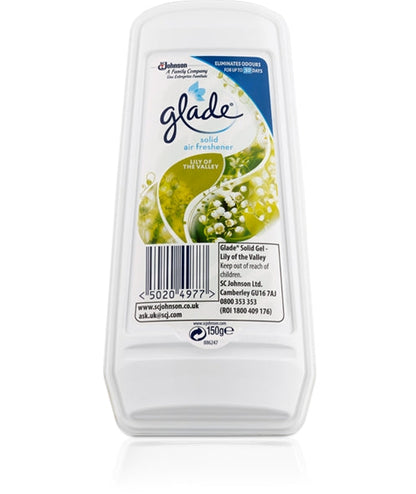 Glade Air Freshener Gel Lily Of The Valley 150g