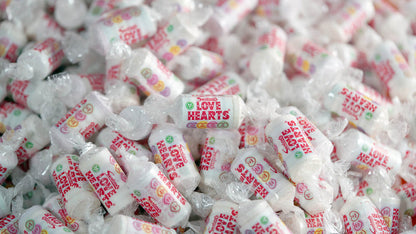 Swizzels Love Hearts Mini Rolls 3kg Bag | Party Treats | Party Favours | Promotion Goods | Approx 250 Rolls