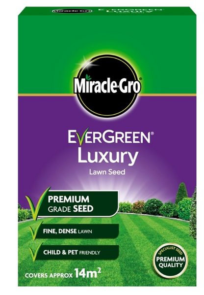 Miracle-Gro® Evergreen Luxury Grass Seed 420g