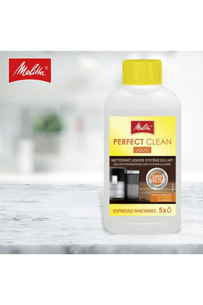 Melitta 202034 Perfect Clean Espresso Machines Milk System Cleaner 250ml - UK BUSINESS SUPPLIES