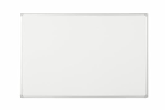 Bi-Office Earth-It Non Magnetic Melamine Whiteboard Aluminium Frame 2400x1200mm - MA2100790