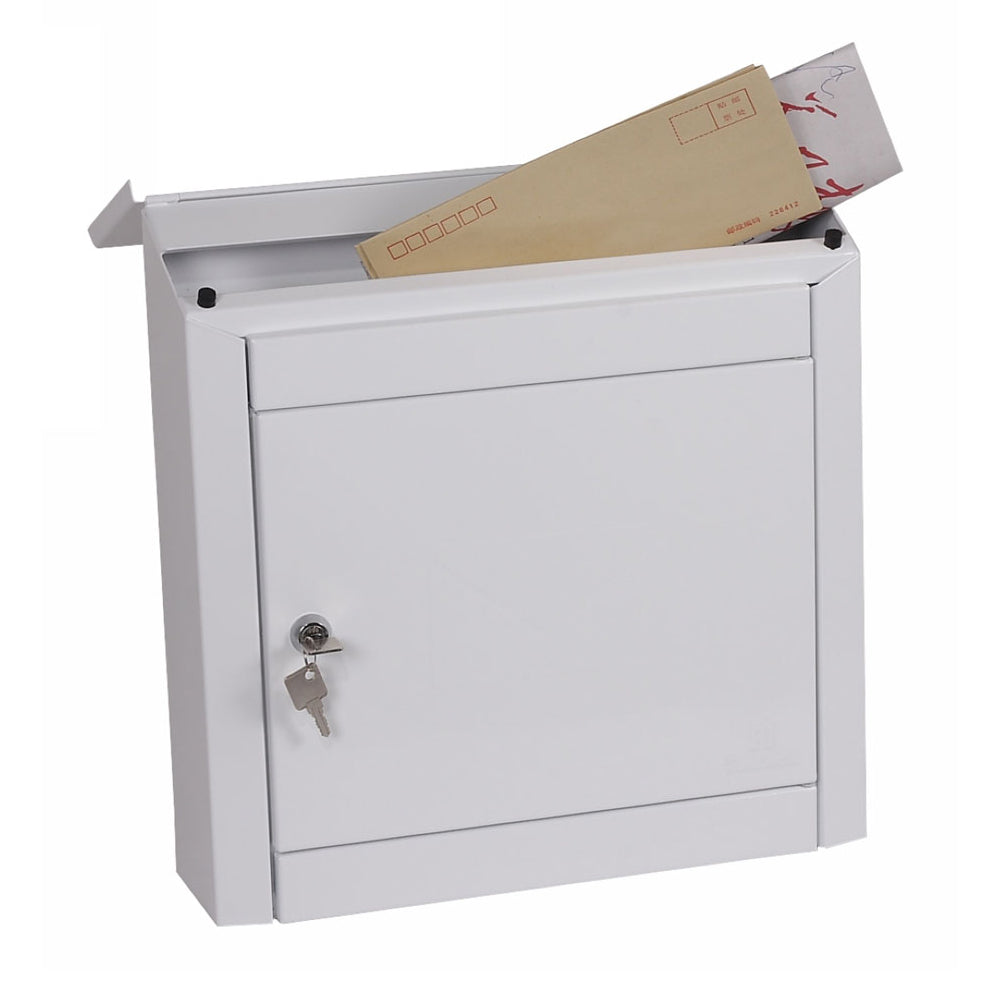Phoenix Moda Top Loading White Mail Box (MB0113KW)