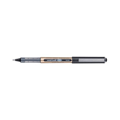 Uni-Ball Liquid Ink UB-150-10E Rollerball Pen Black (Pack of 12) 315333000