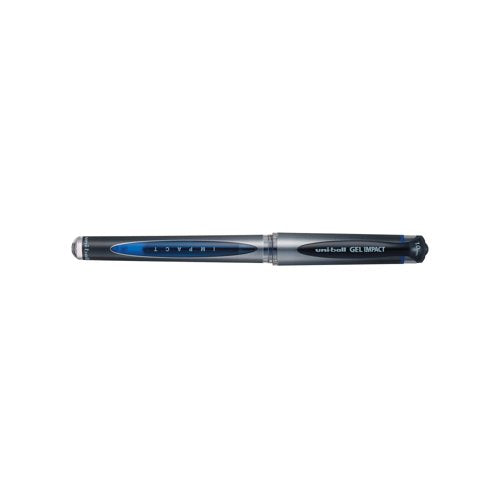 Uni-Ball Gel Impact 1.0mm Blue Rollerball Pen (12 Pack) 9006051