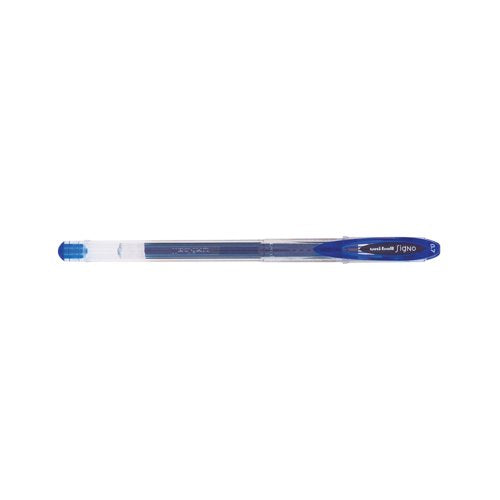 Uni-Ball Signo UM120 Rollerball Gel Pen Blue (Pack of 12) 781260000