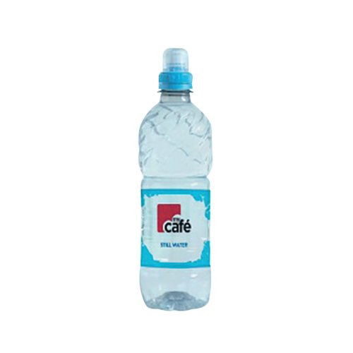 MyCafe Still Spring Water 500ml Sport Cap Bottle Pack of 24 MYC51207