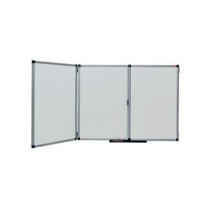 Nobo Steel Folding Whiteboard White 1200x25x900mm