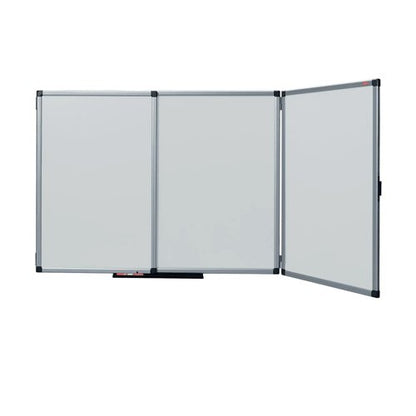 Nobo Steel Folding Whiteboard White 1200x25x900mm