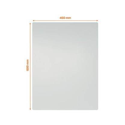 Nobo Frameless Magnetic Modular Whiteboard 600x450mm 1915656