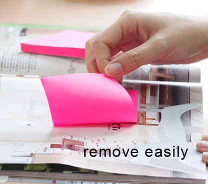 ValueX Stickn Notes 76x127mm 100 Sheets Neon Colours (Pack 12) 21334