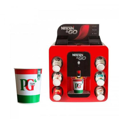 Nescafe & Go PG Tips White Sleeve of 8