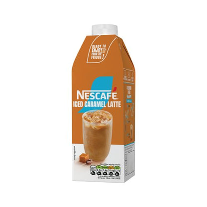 Nescafe Iced Caramel Latte Ready To Drink 750ml (Pack of 6) 12626386