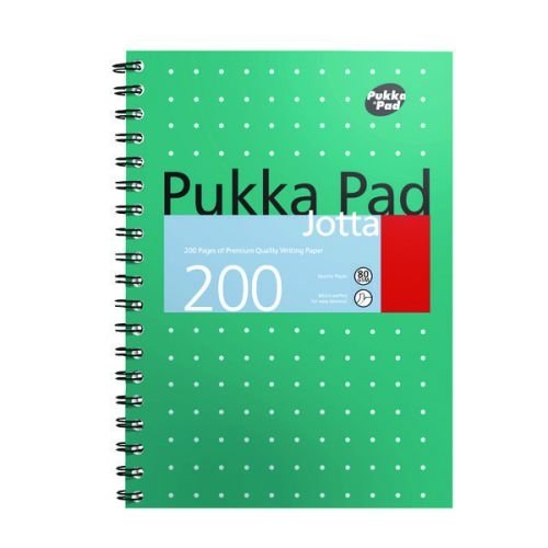 Pukka Pads Metallic Green Jotta B5 Notebook 8520-MET - UK BUSINESS SUPPLIES