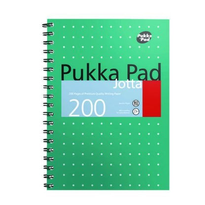 Pukka Pads Metallic Green Jotta B5 Notebook 8520-MET - UK BUSINESS SUPPLIES