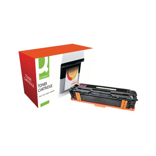 Q-Connect Compatible Toner Cartridge Magenta For HP CE323A CE323A-COMP