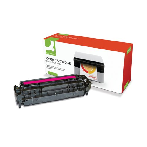 Q-Connect Compatible Toner Cartridge Magenta For HP CF383A CF383A-COMP