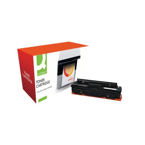 Q-Connect Compatible Toner Cartridge High Yield Cyan For HP CF411X CF411X-COMP