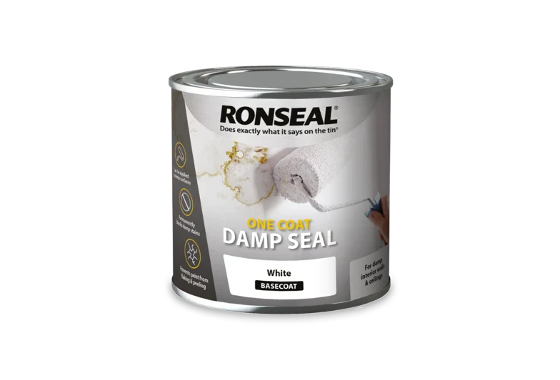 Ronseal 250ml One Coat Damp Seal - White