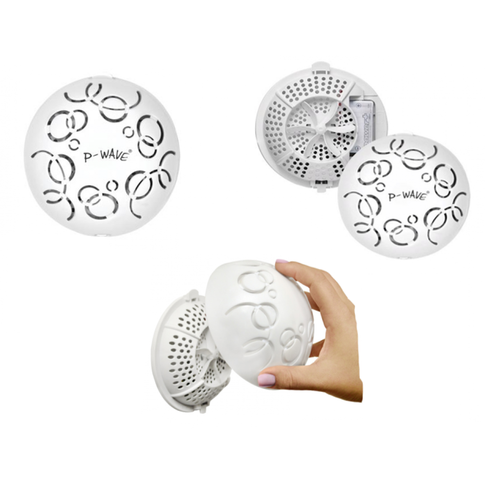 P-Wave Easy Fresh Fan Covers Fragrance {Ocean Mist} 12 Pack PLUS 1 FAN STARTER SET