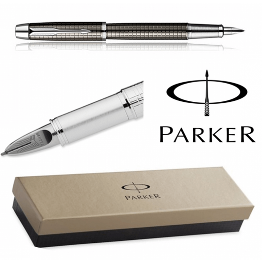 Parker Premium IM Gunmetal/Chrome Fountain Pen