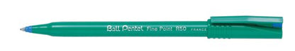 Pentel Ball Rollerball Pen Medium Blue (Pack of 12) R50-C
